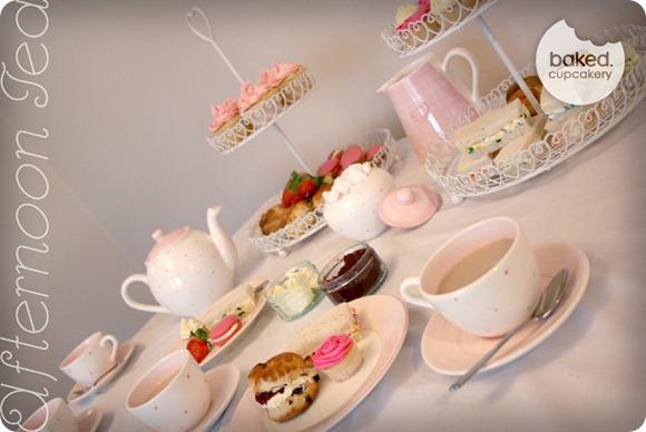Afternoon tea hen party by Baked Cupcakery 