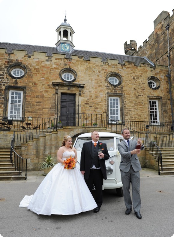 Chocolate Orange: A Real Wedding At Lumley Castle – Deborah & Ben ...